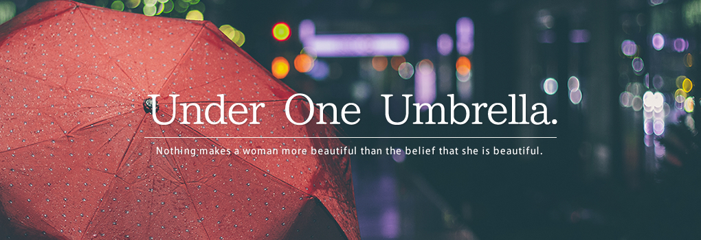岡山市法界院駅近くの美容院、Under One Umbrella（アンダーワンアンブレラ）は、カット・クリープパーマなどのメニューにオーガニック素材を取り入れたヘアサロンです